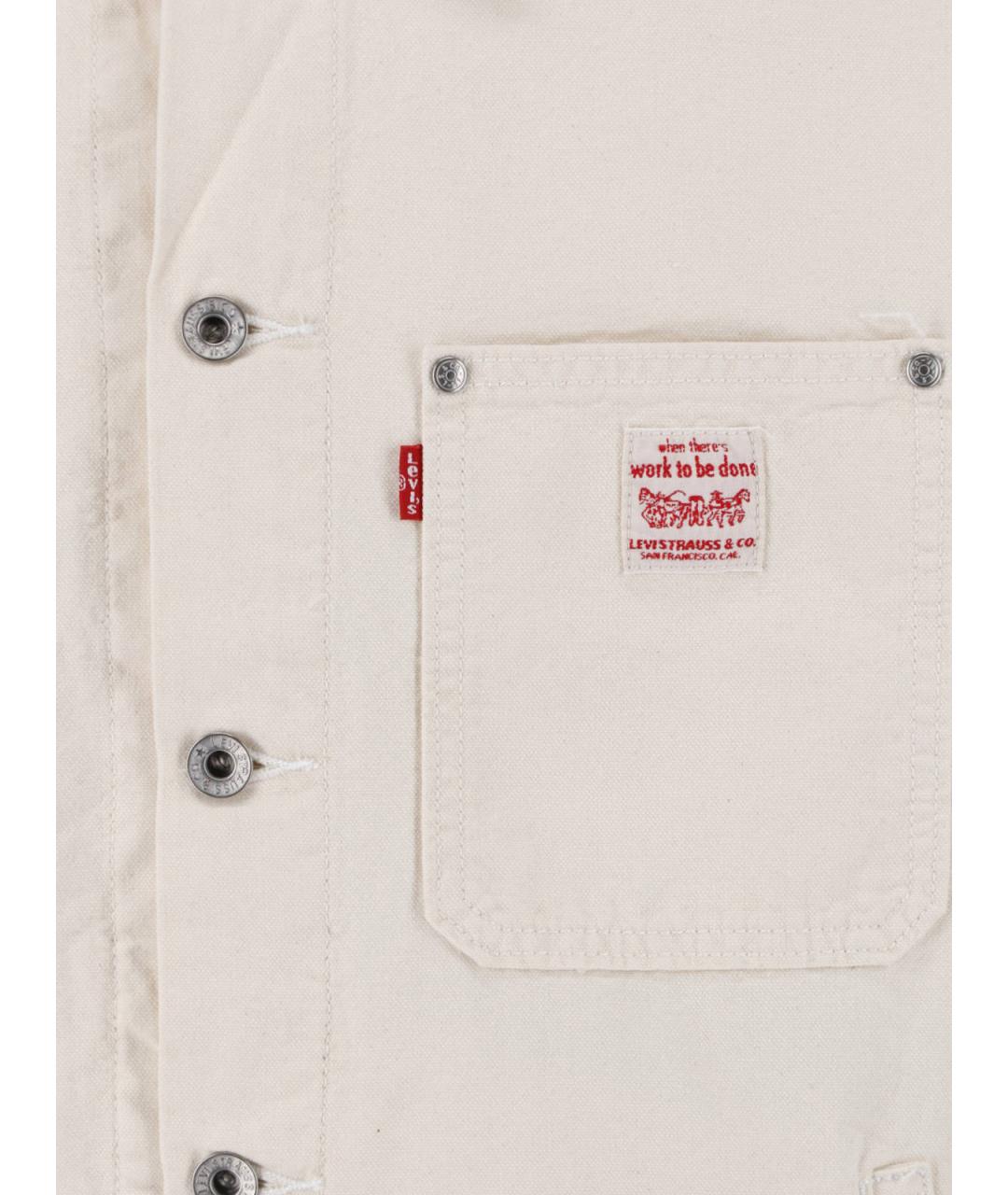 LEVI'S Белая куртка, фото 3