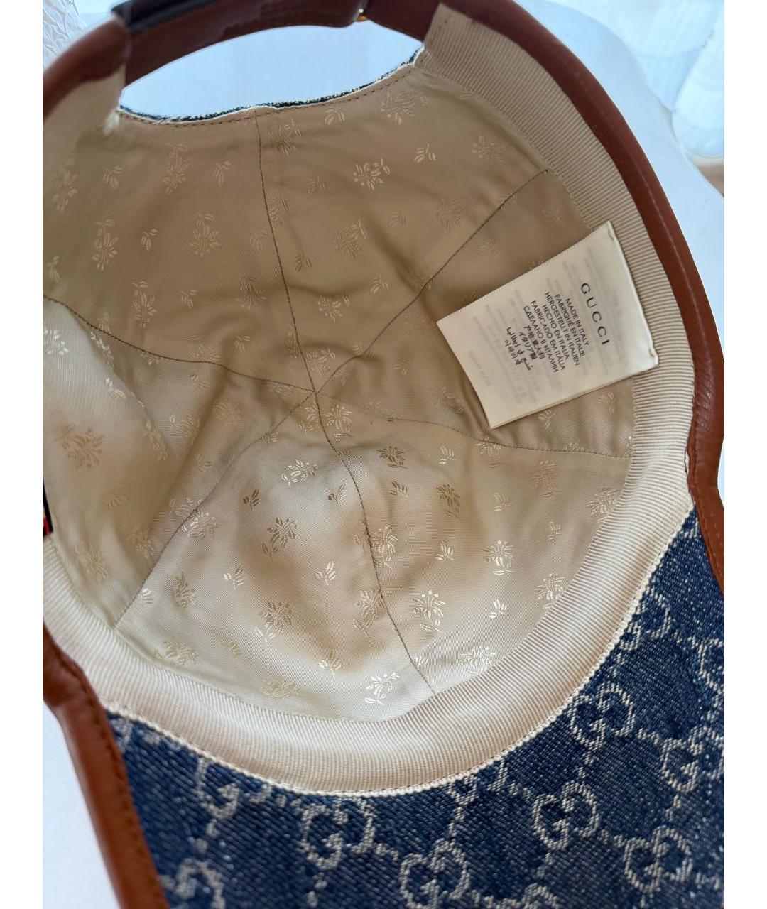 GUCCI Темно-синяя кепка/бейсболка, фото 5