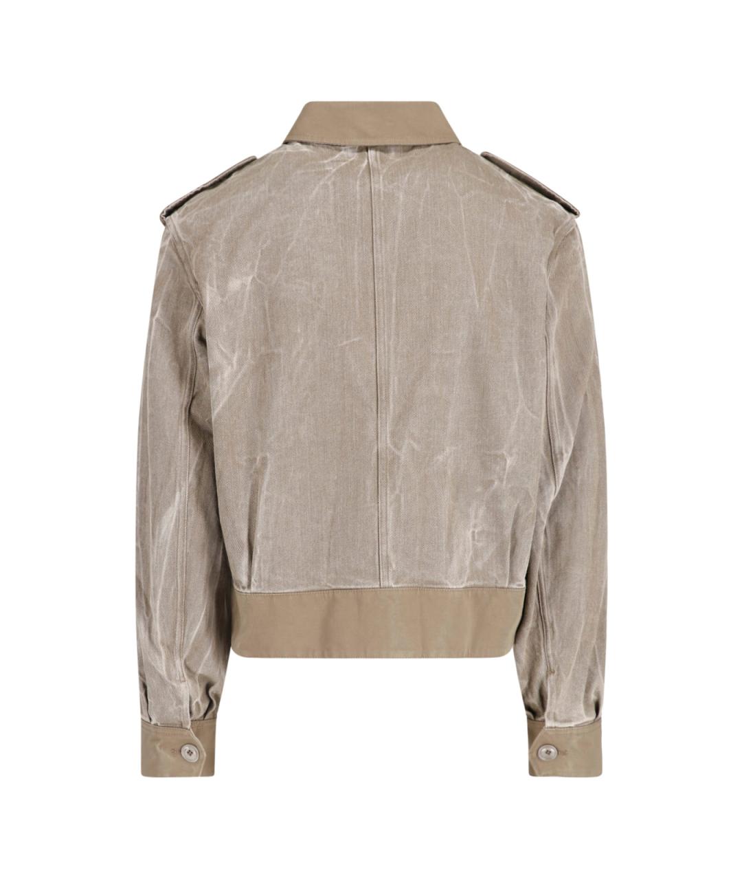 OUR LEGACY Бежевая хлопковая куртка, фото 2