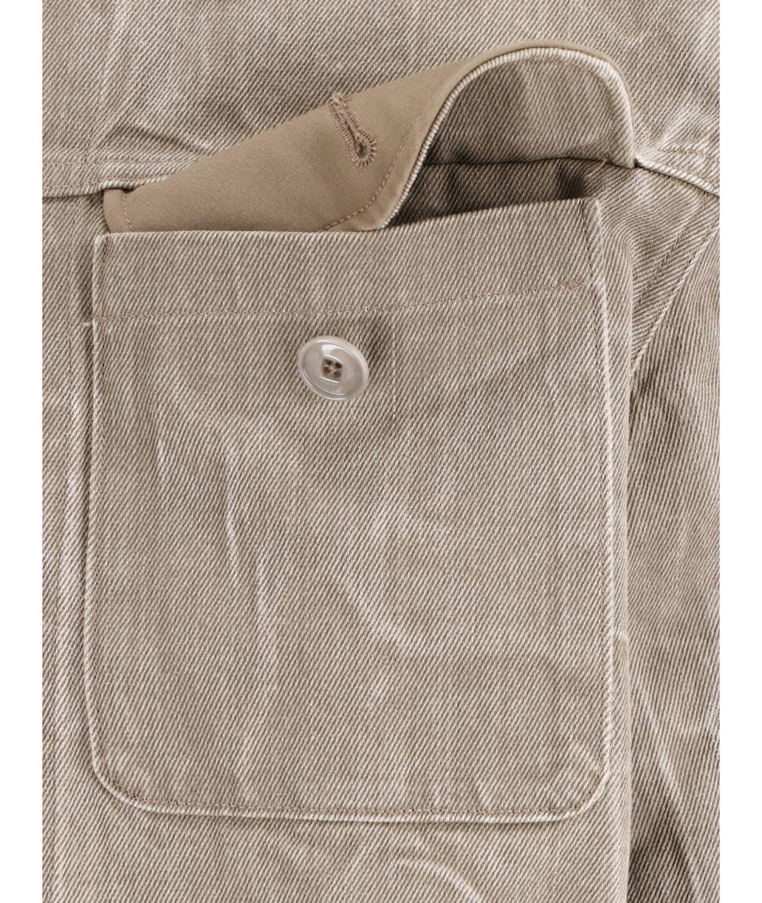 OUR LEGACY Бежевая хлопковая куртка, фото 3