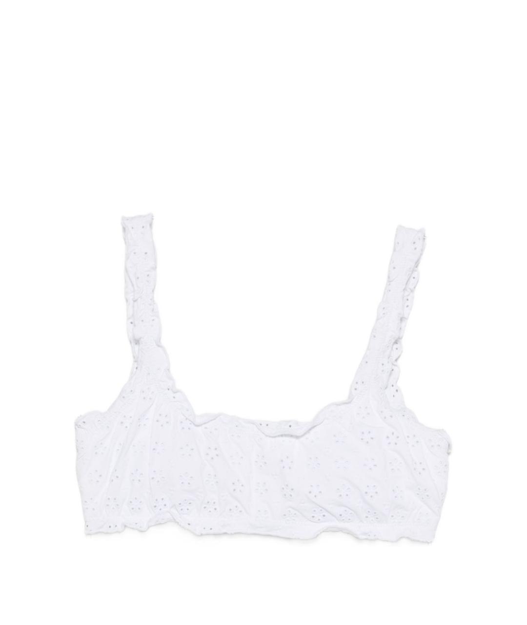 POLO RALPH LAUREN Белый полиамидовый купальник, фото 1