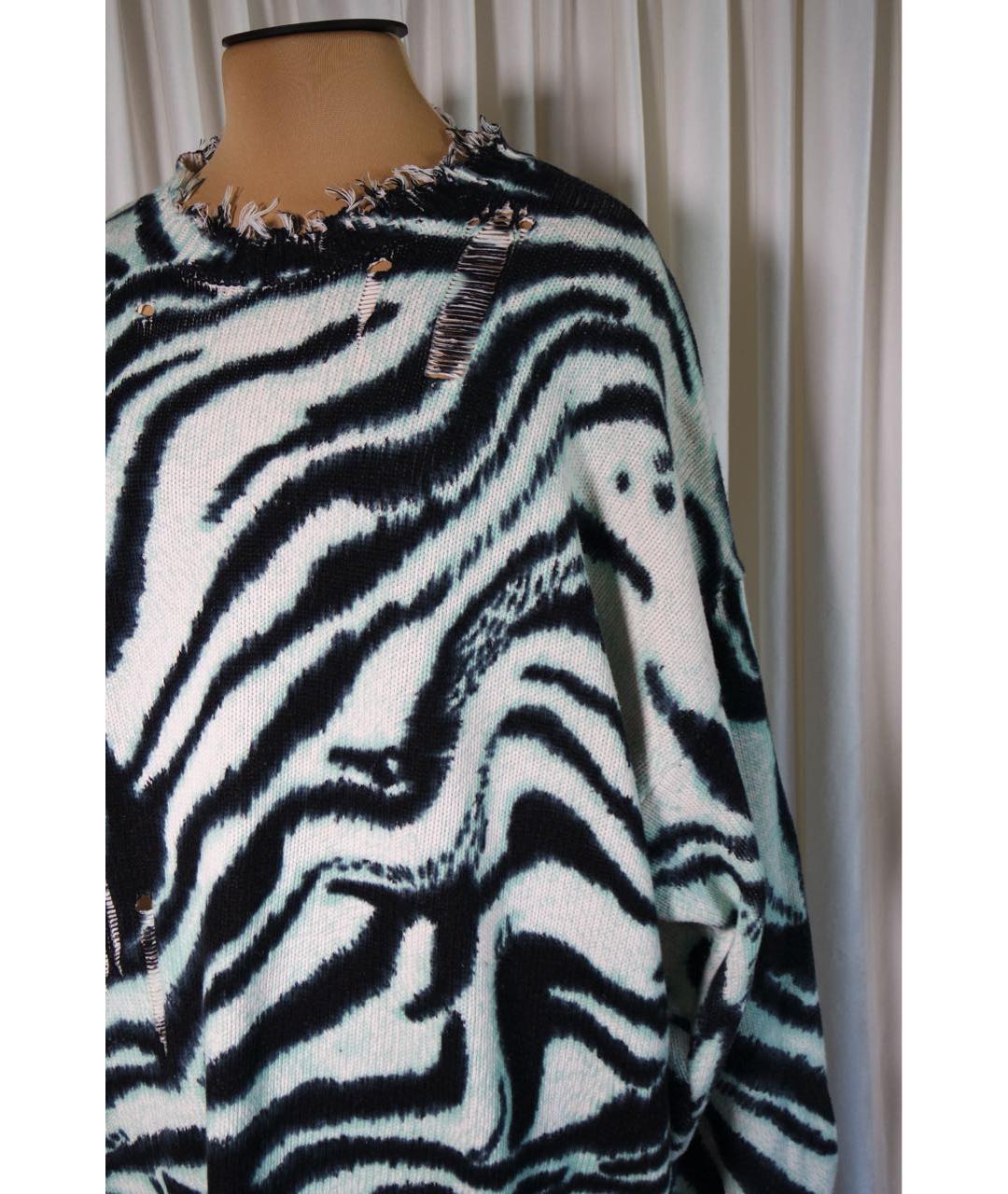 R13 Бирюзовый хлопковый джемпер / свитер, фото 6