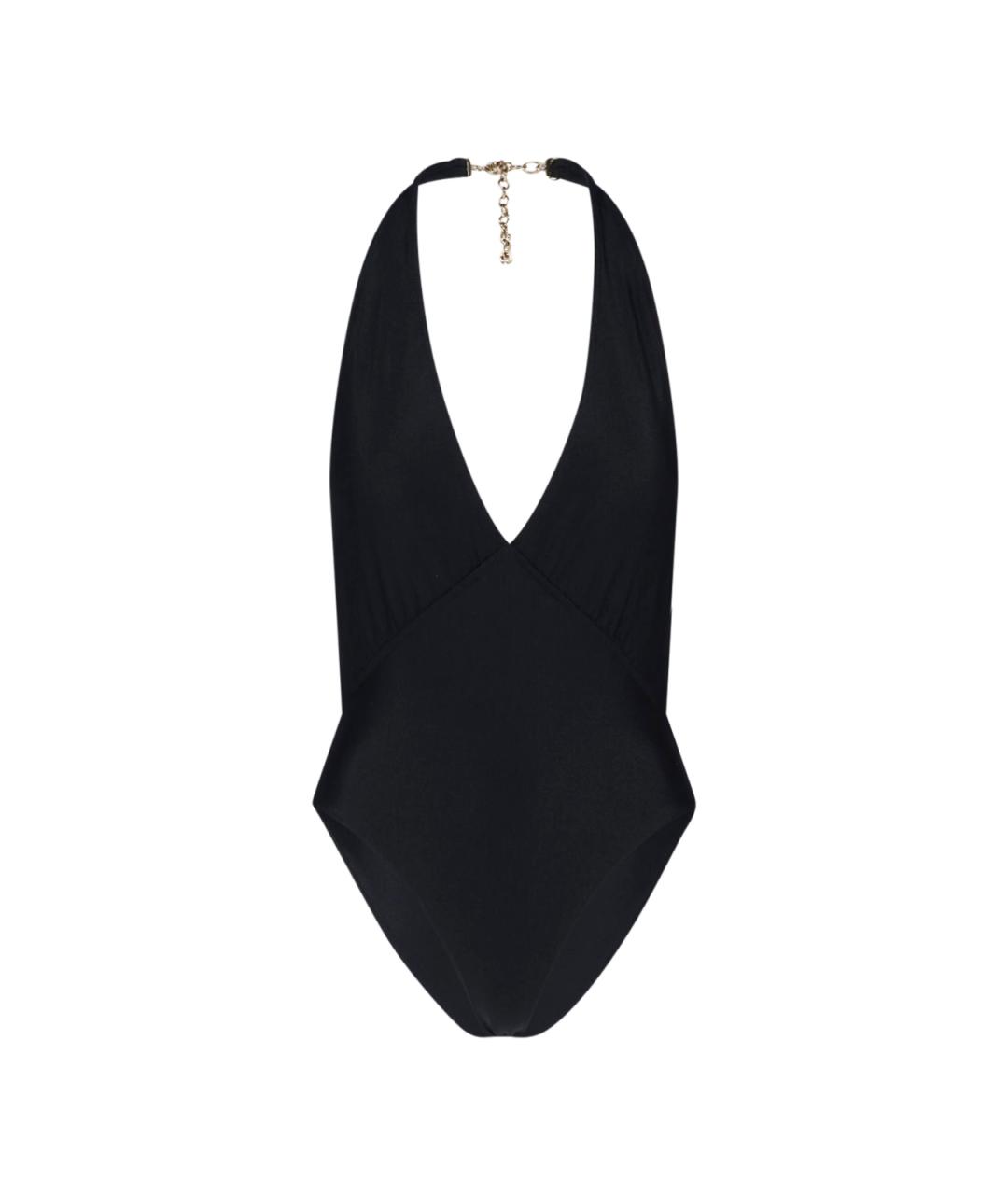 SAINT LAURENT Черный полиамидовый купальник, фото 1