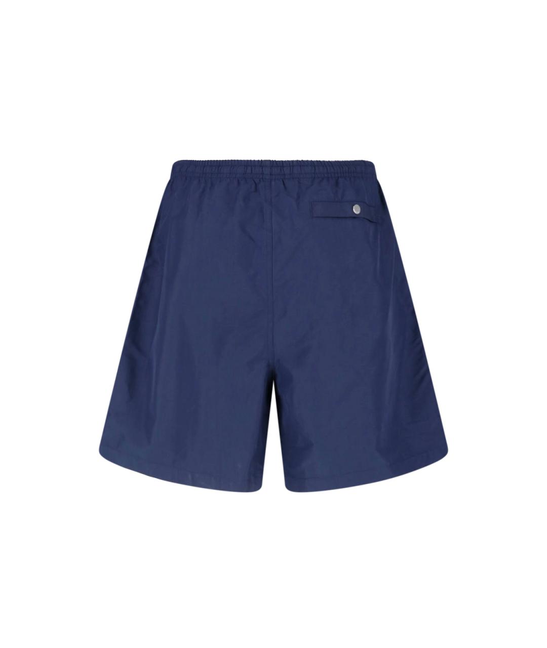 Ami Paris Синие полиамидовые шорты, фото 2