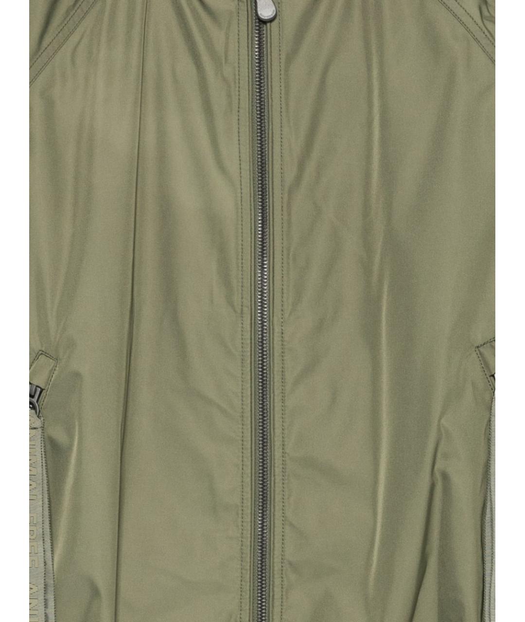 SAVE THE DUCK Зеленая полиэстеровая куртка, фото 2