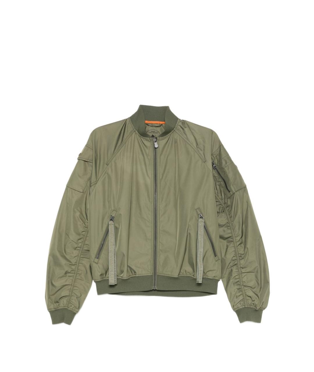 SAVE THE DUCK Зеленая полиэстеровая куртка, фото 1