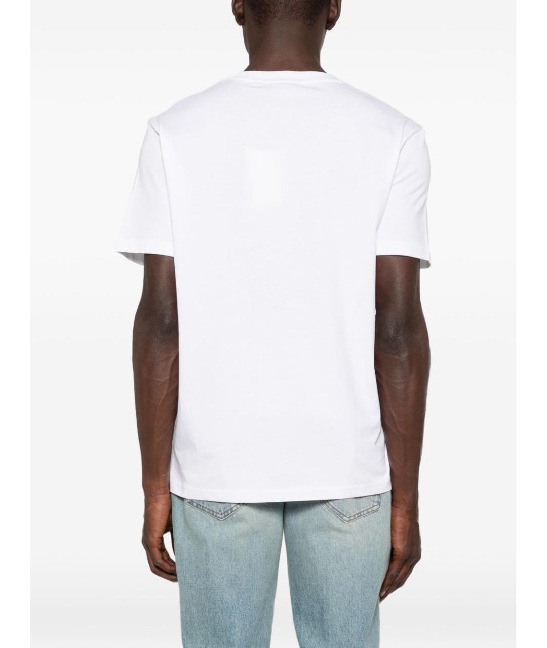JOHN RICHMOND Белая хлопковая футболка, фото 4