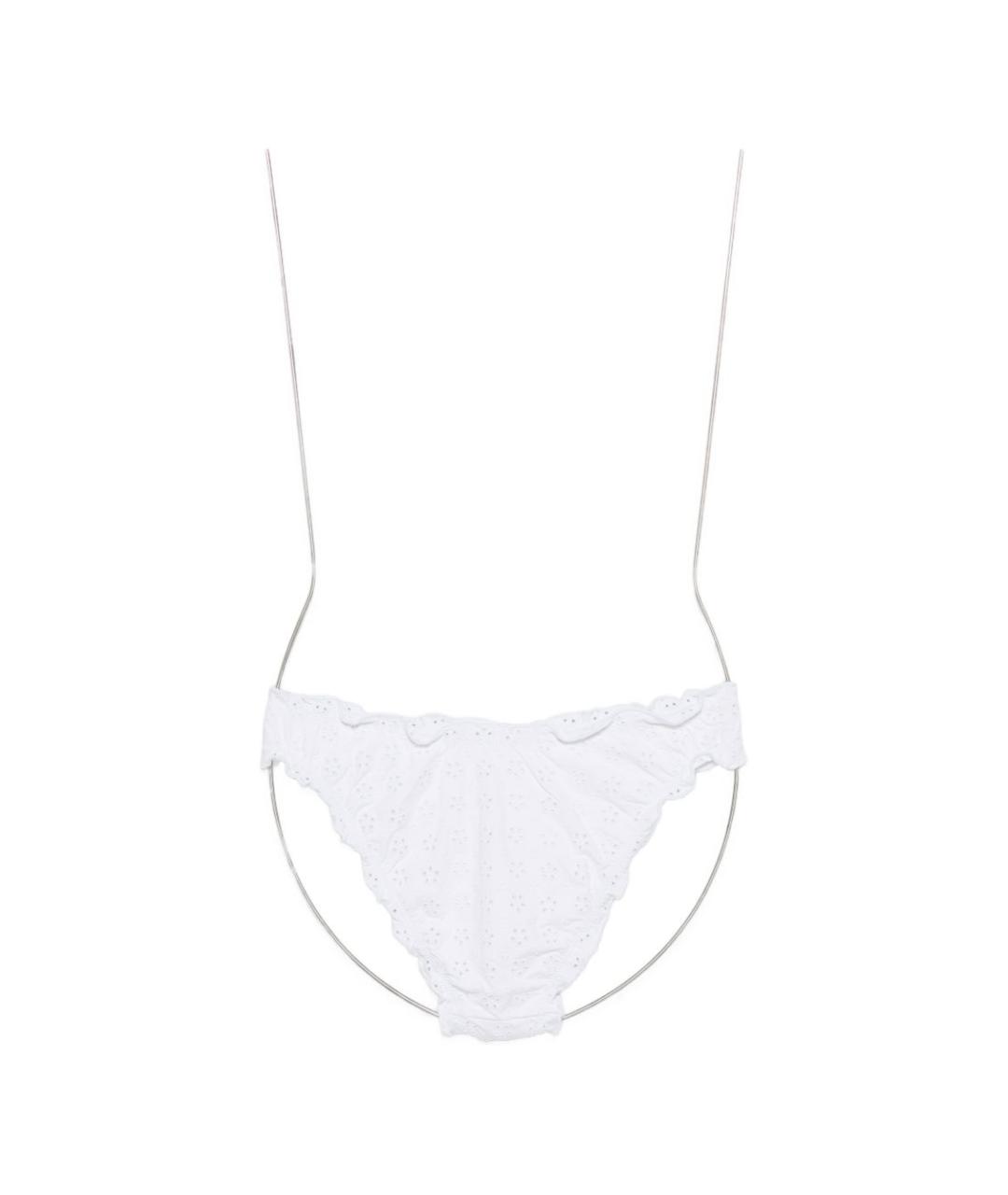 POLO RALPH LAUREN Белый полиамидовый купальник, фото 3