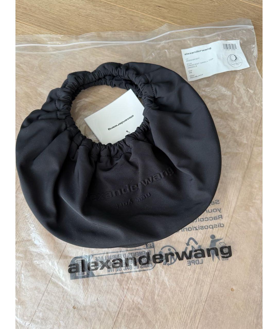 ALEXANDER WANG Черная сумка с короткими ручками, фото 2