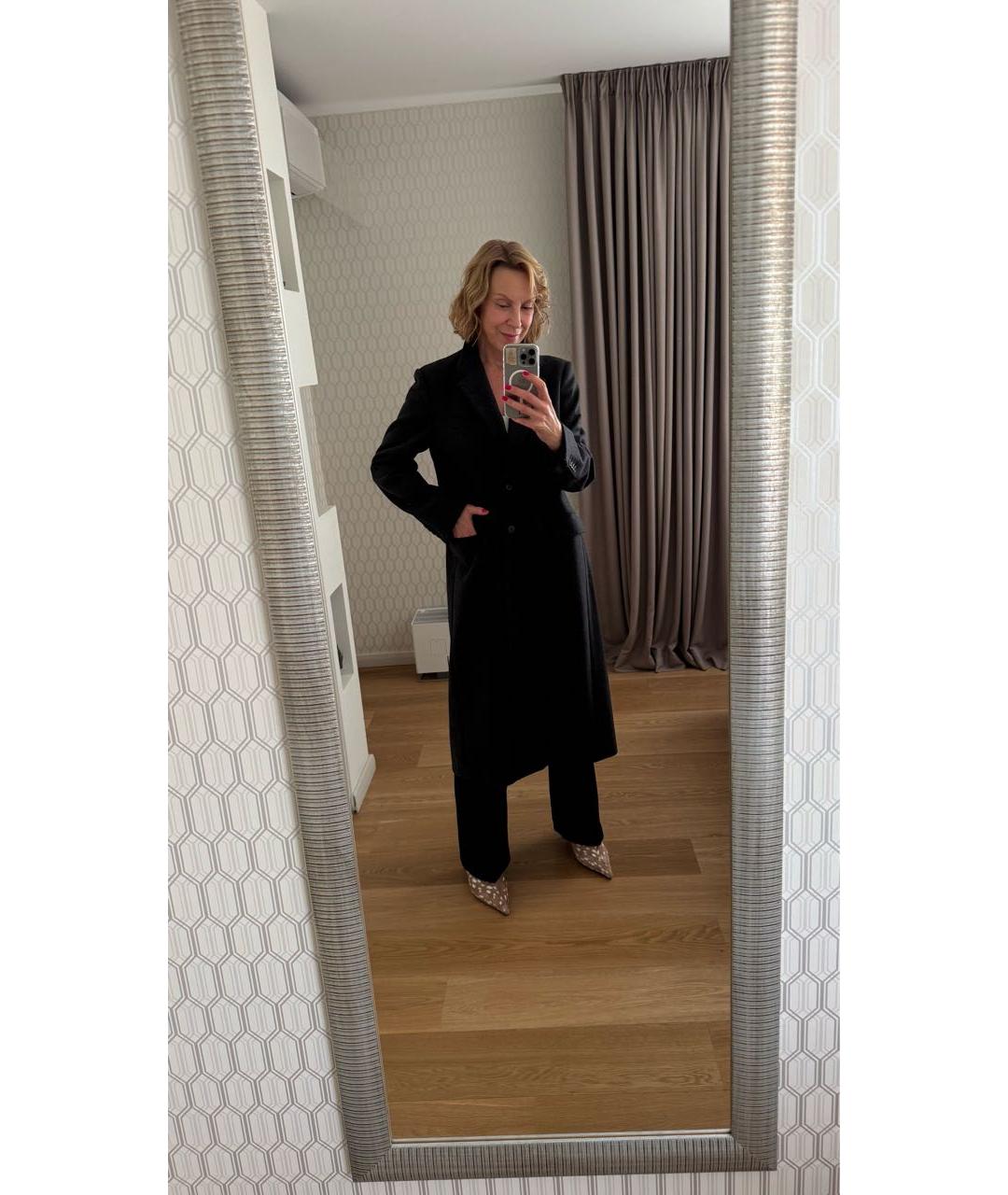 DRIES VAN NOTEN Серое шерстяное пальто, фото 5