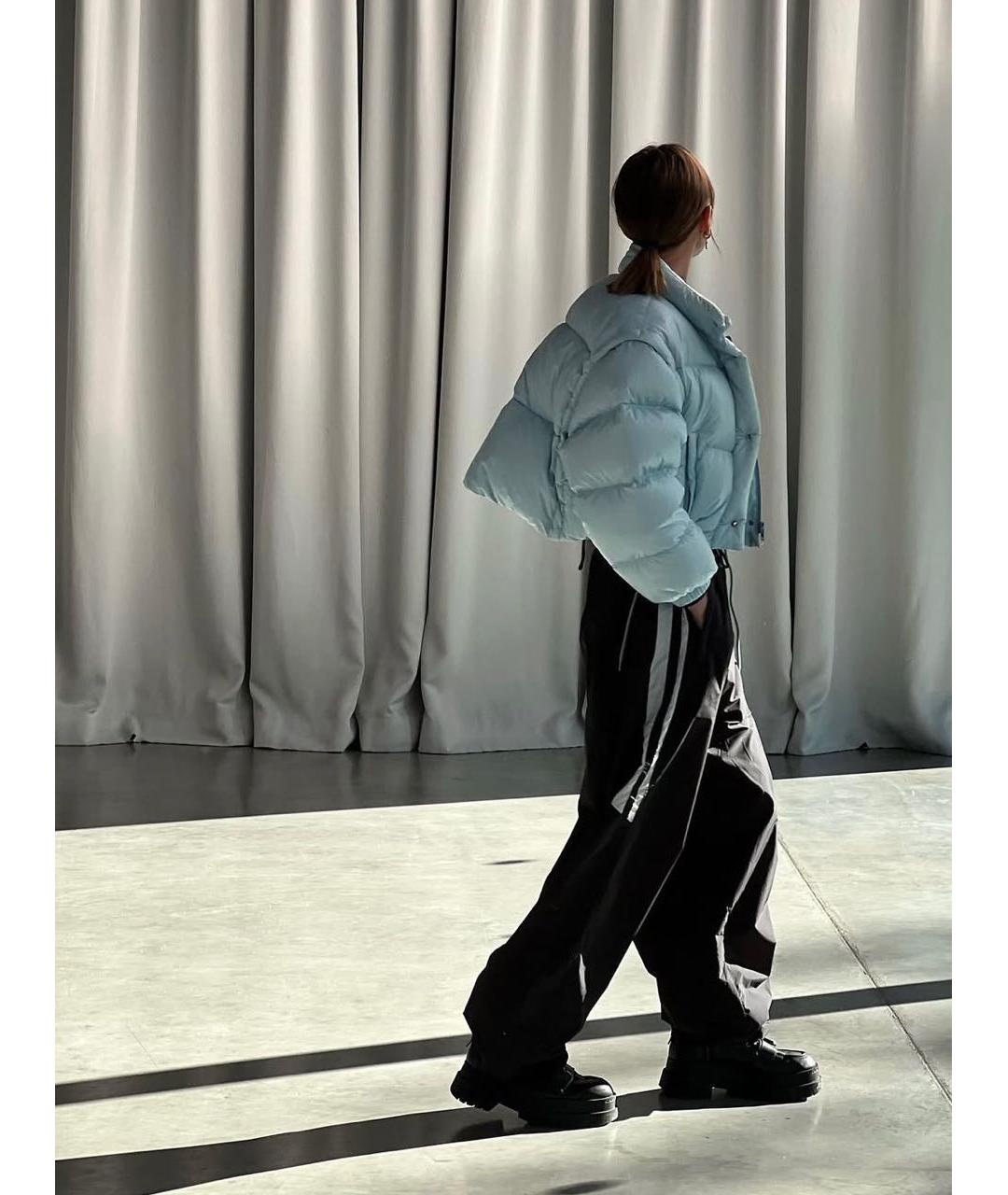 PRADA Голубой пуховик, фото 5