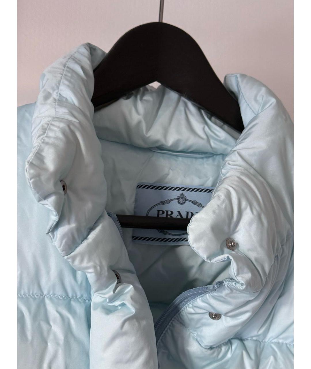 PRADA Голубой пуховик, фото 2