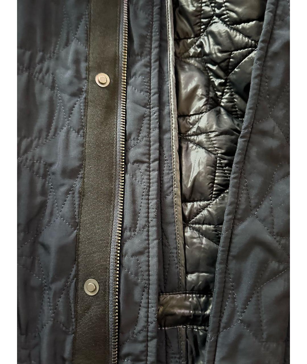 ZZEGNA Темно-синяя полиамидовая куртка, фото 4