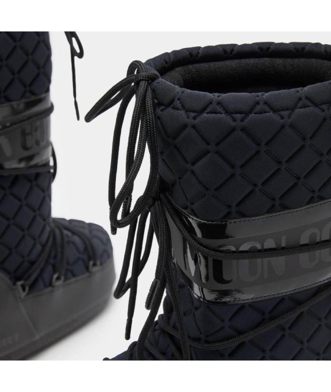 MOON BOOT Черные ботинки, фото 4