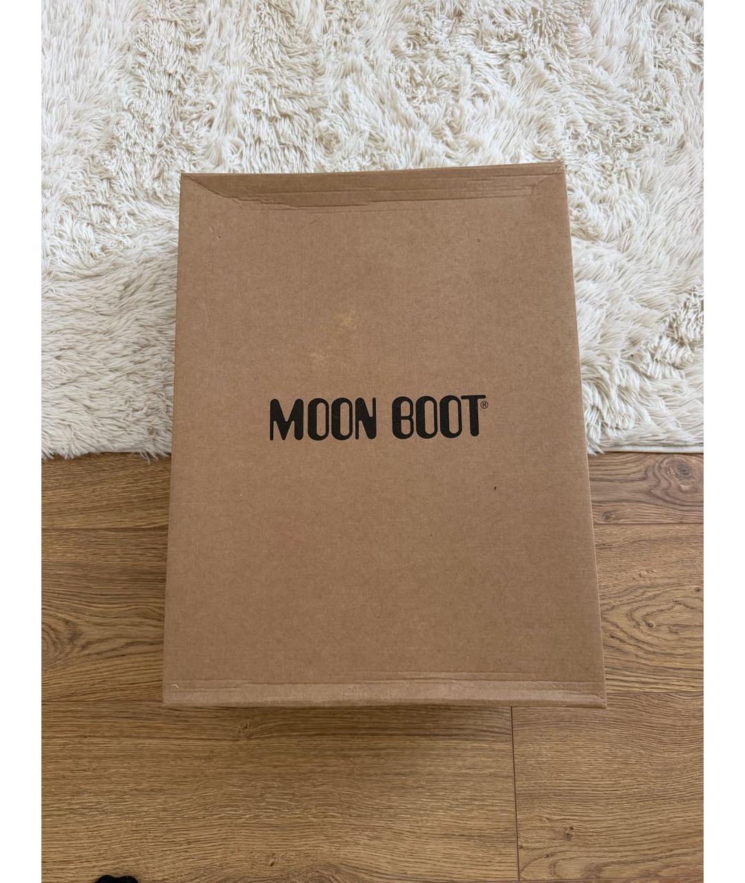 MOON BOOT Черные ботинки, фото 5