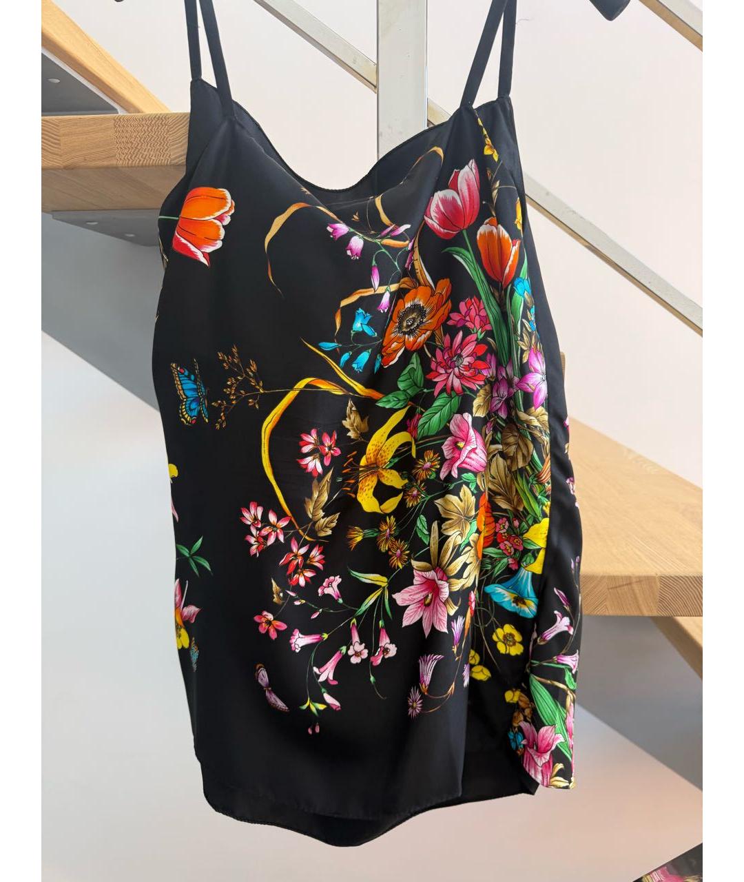 GUCCI BEAUTY Мульти шелковая блузы, фото 3