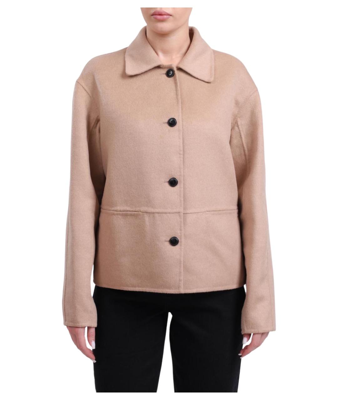 HUGO Бежевый жакет/пиджак, фото 1