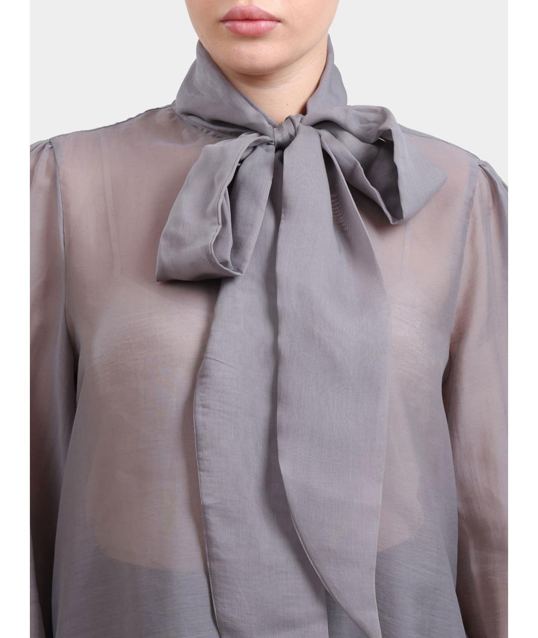 HUGO Серая блузы, фото 3