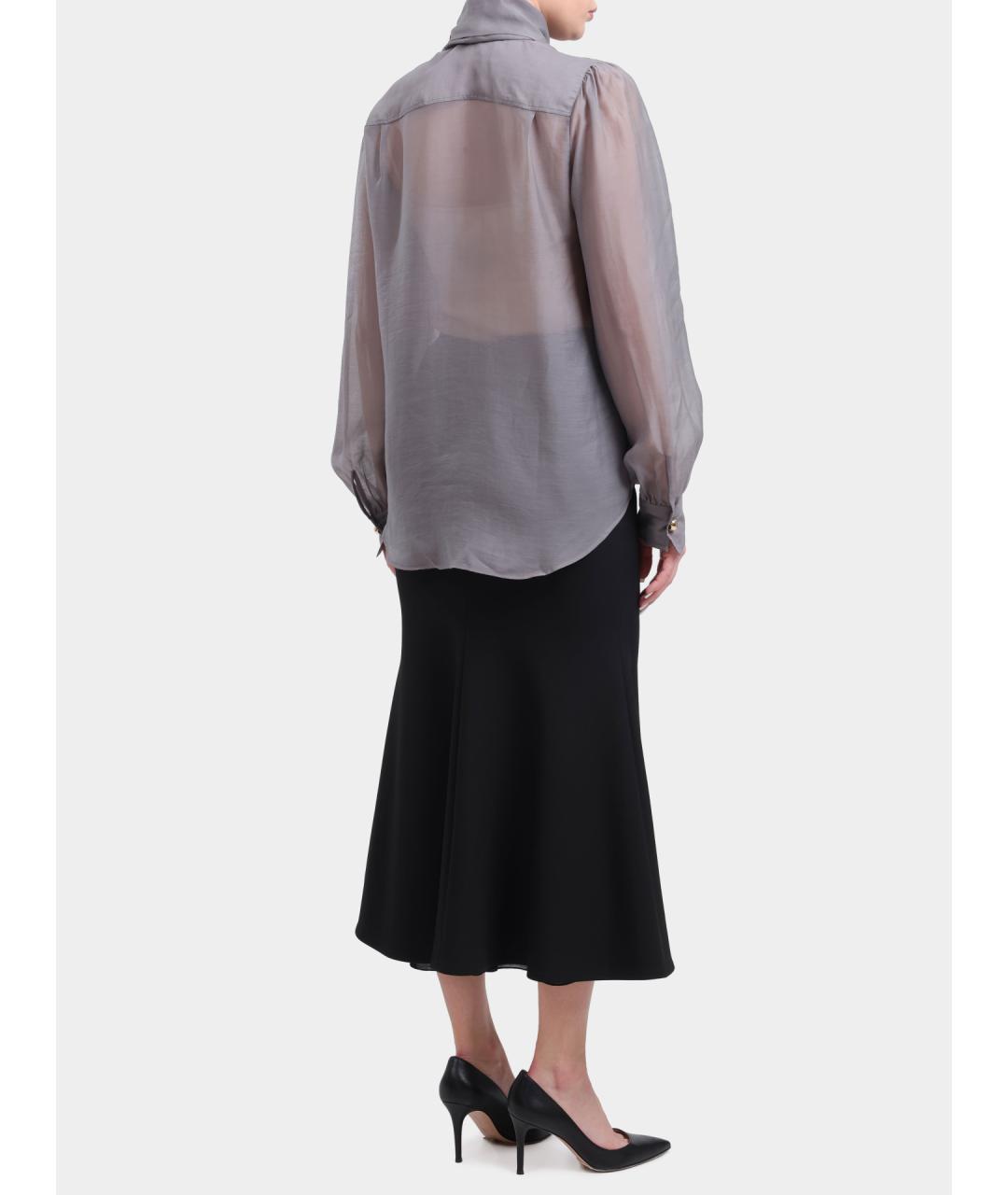 HUGO Серая блузы, фото 6