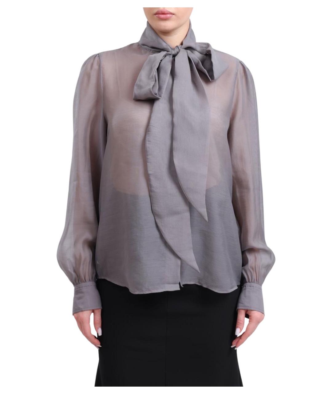 HUGO Серая блузы, фото 1