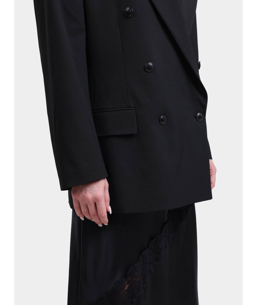 HUGO Черный жакет/пиджак, фото 5