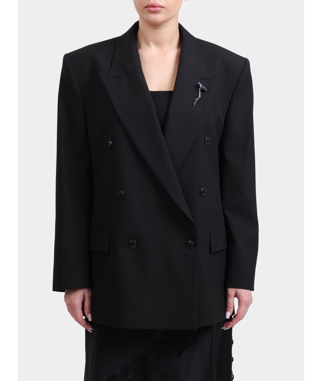 HUGO Черный жакет/пиджак, фото 7