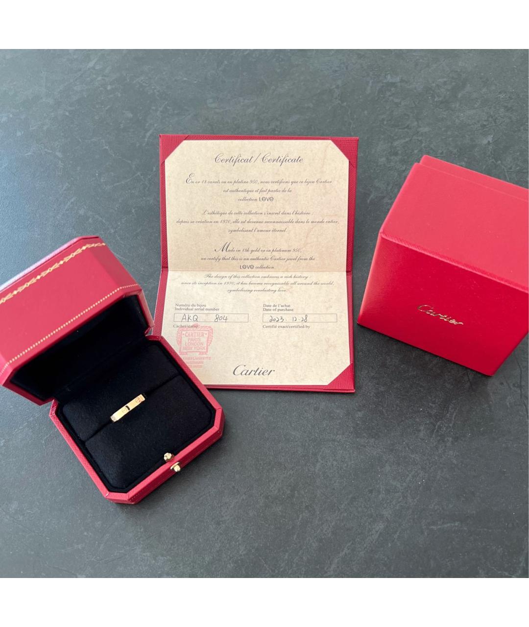 CARTIER Золотое кольцо из желтого золота, фото 2