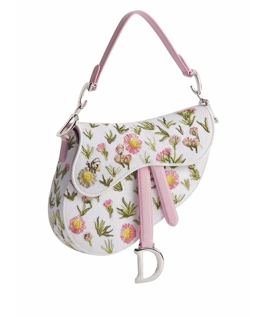 CHRISTIAN DIOR Розовая сумка через плечо, фото 1