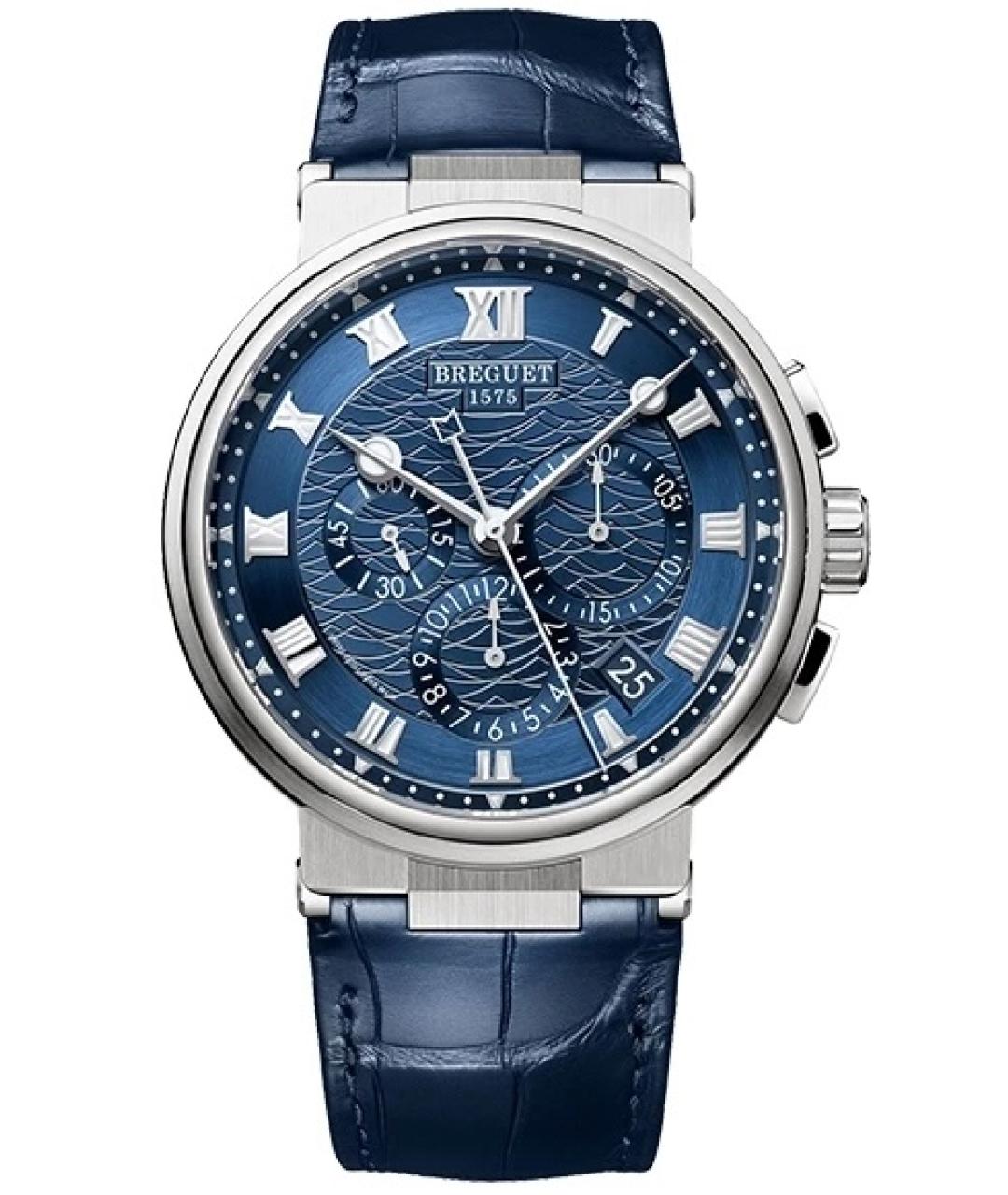 Breguet Синие часы из белого золота, фото 1