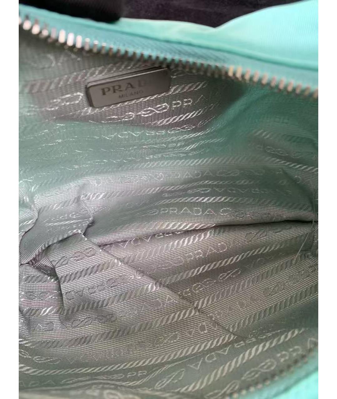 PRADA Зеленая сумка через плечо, фото 7