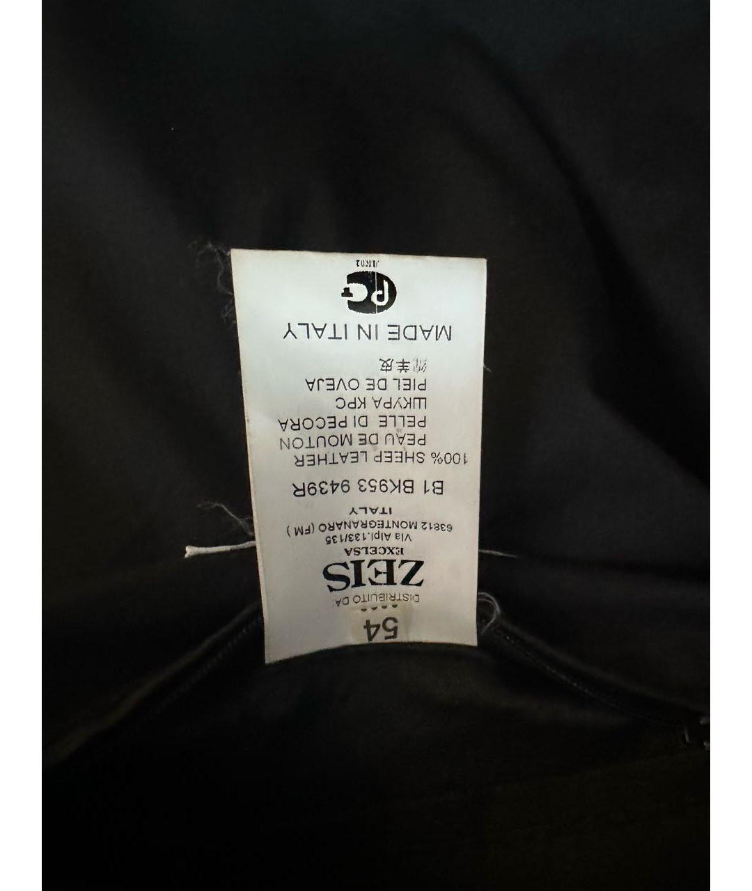 BIKKEMBERGS Черная кожаная куртка, фото 6