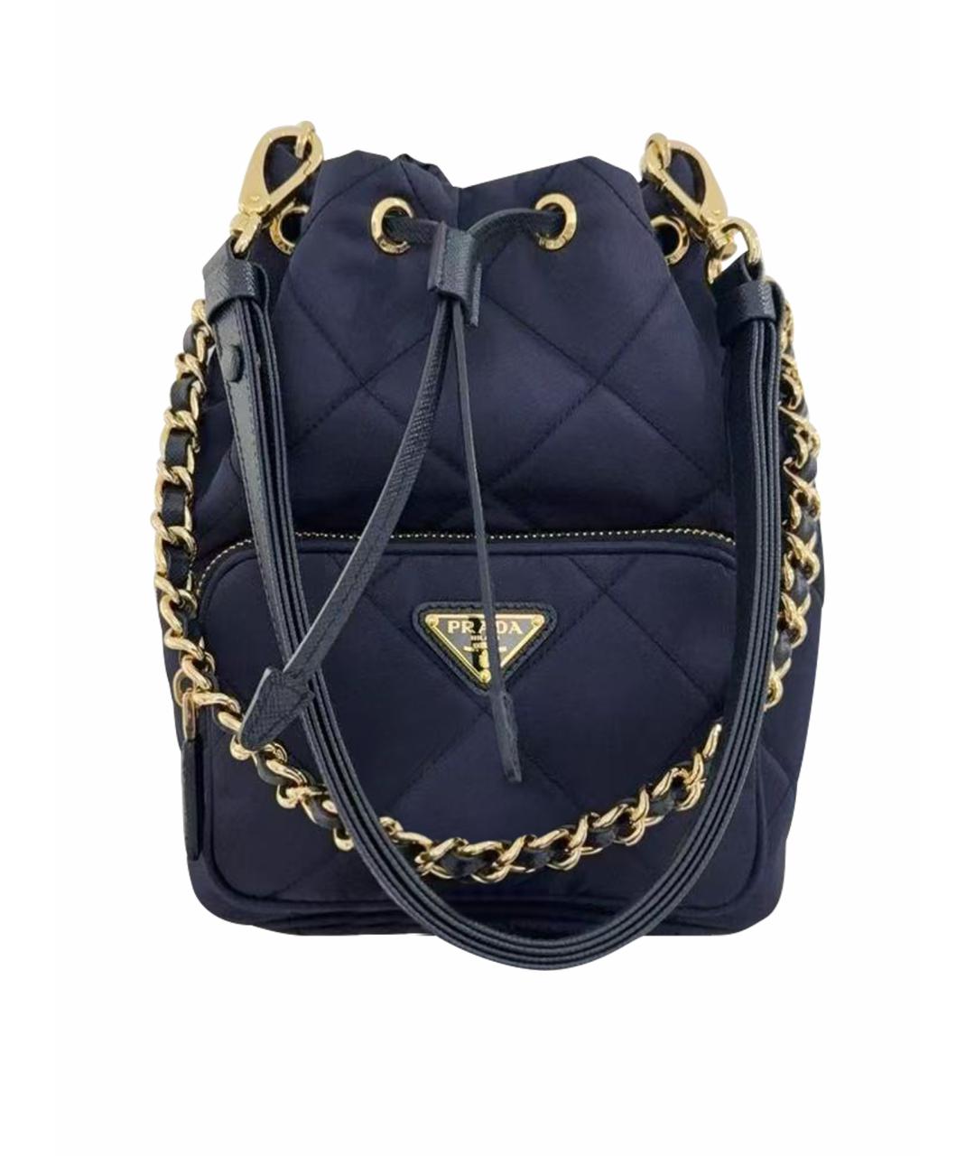 PRADA Синяя сумка через плечо, фото 1