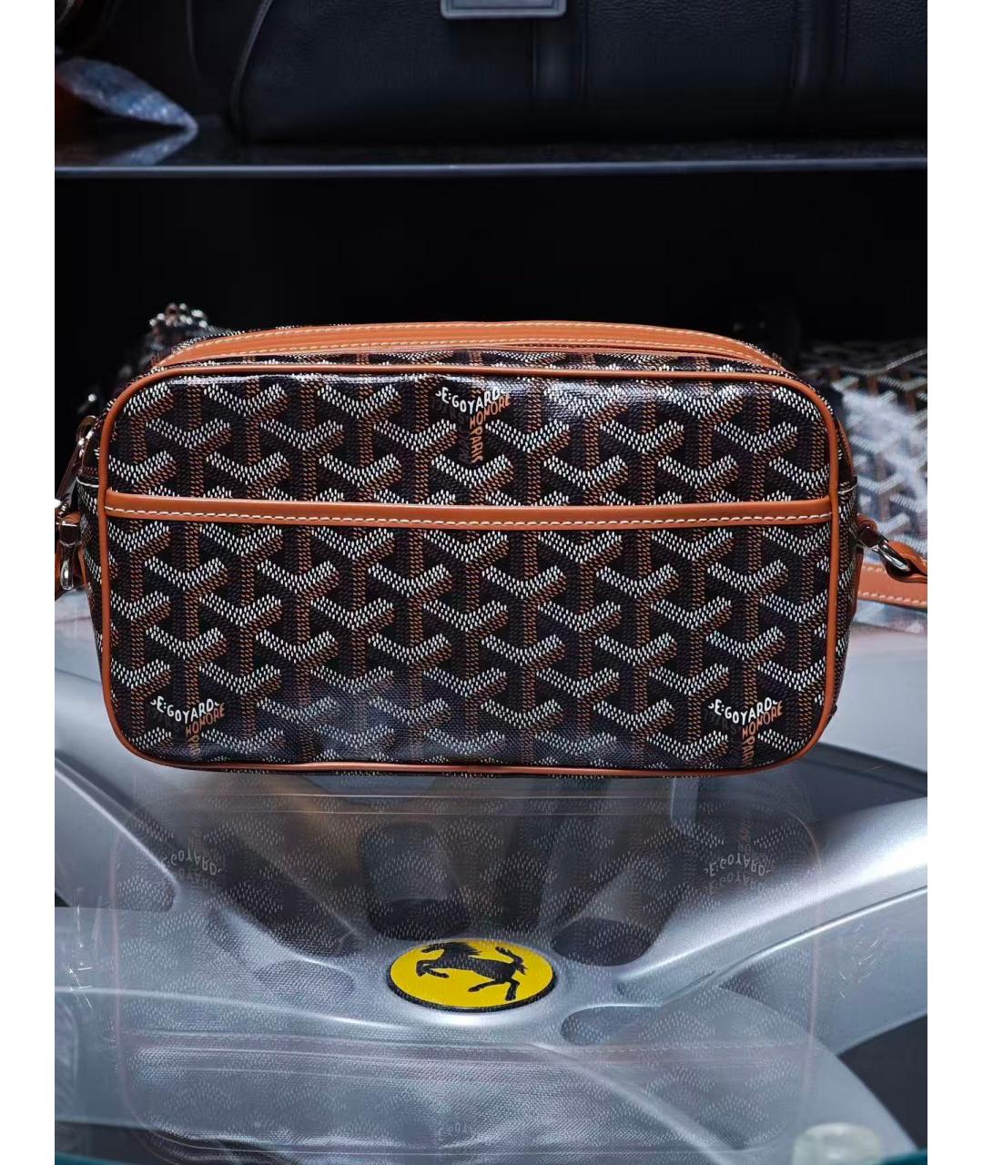 GOYARD Коричневая сумка через плечо, фото 7