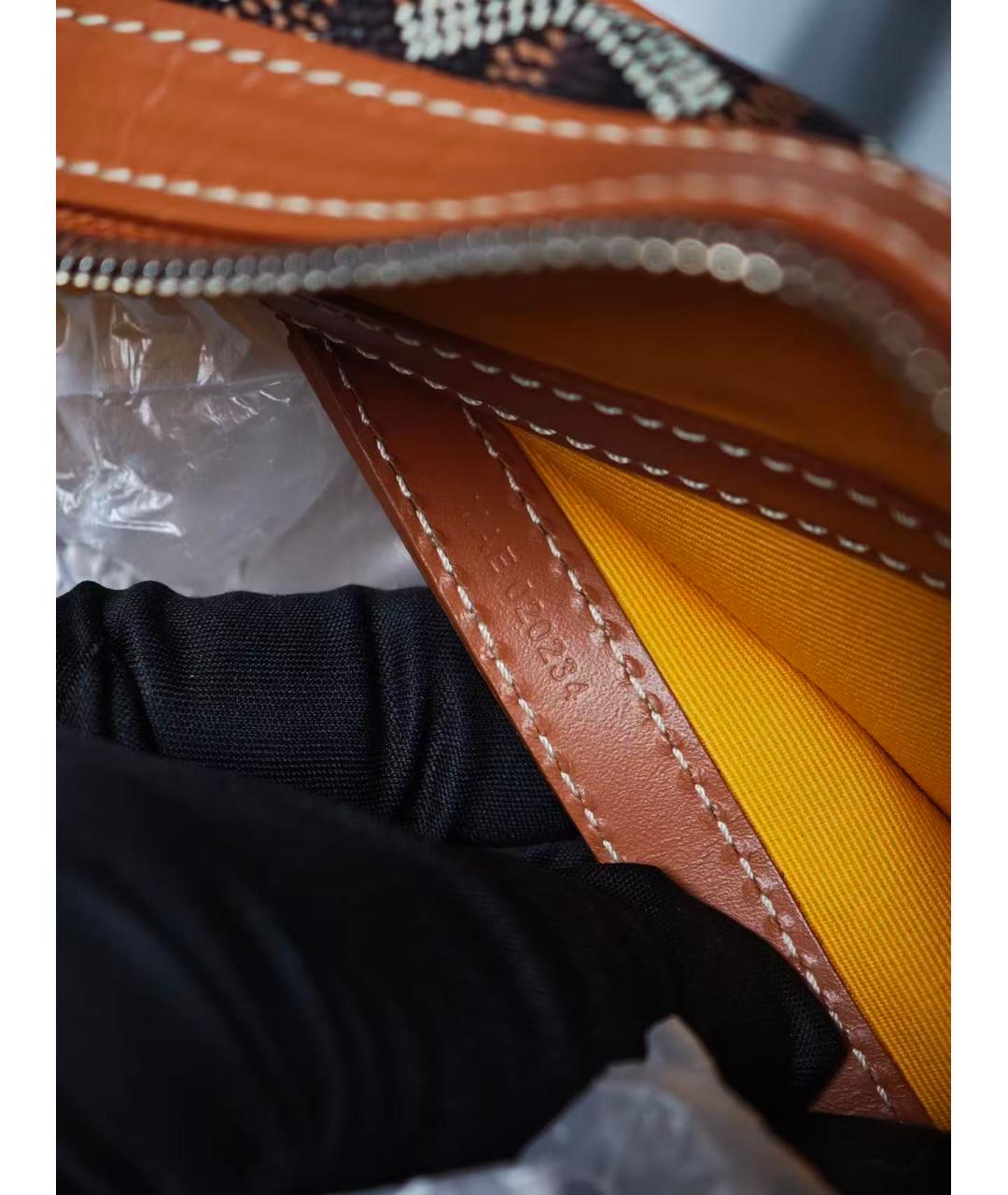 GOYARD Коричневая сумка через плечо, фото 6