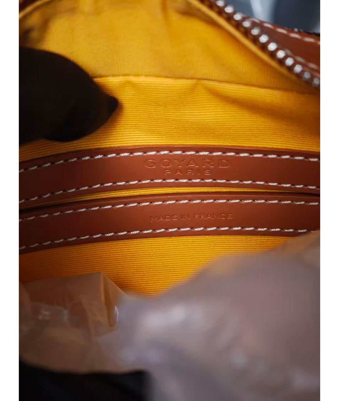 GOYARD Коричневая сумка через плечо, фото 5