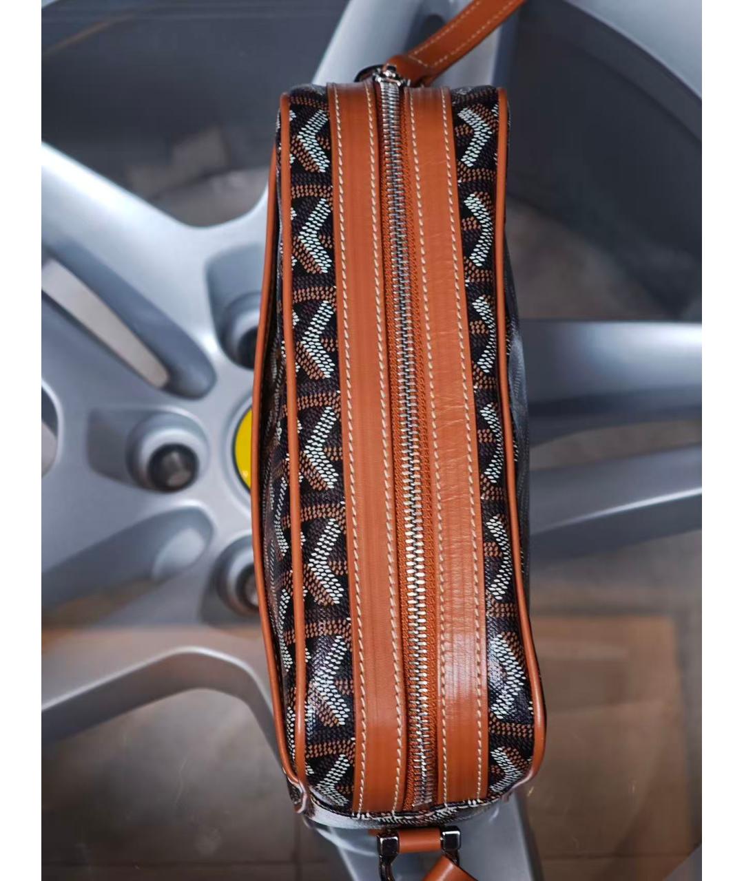 GOYARD Коричневая сумка через плечо, фото 2