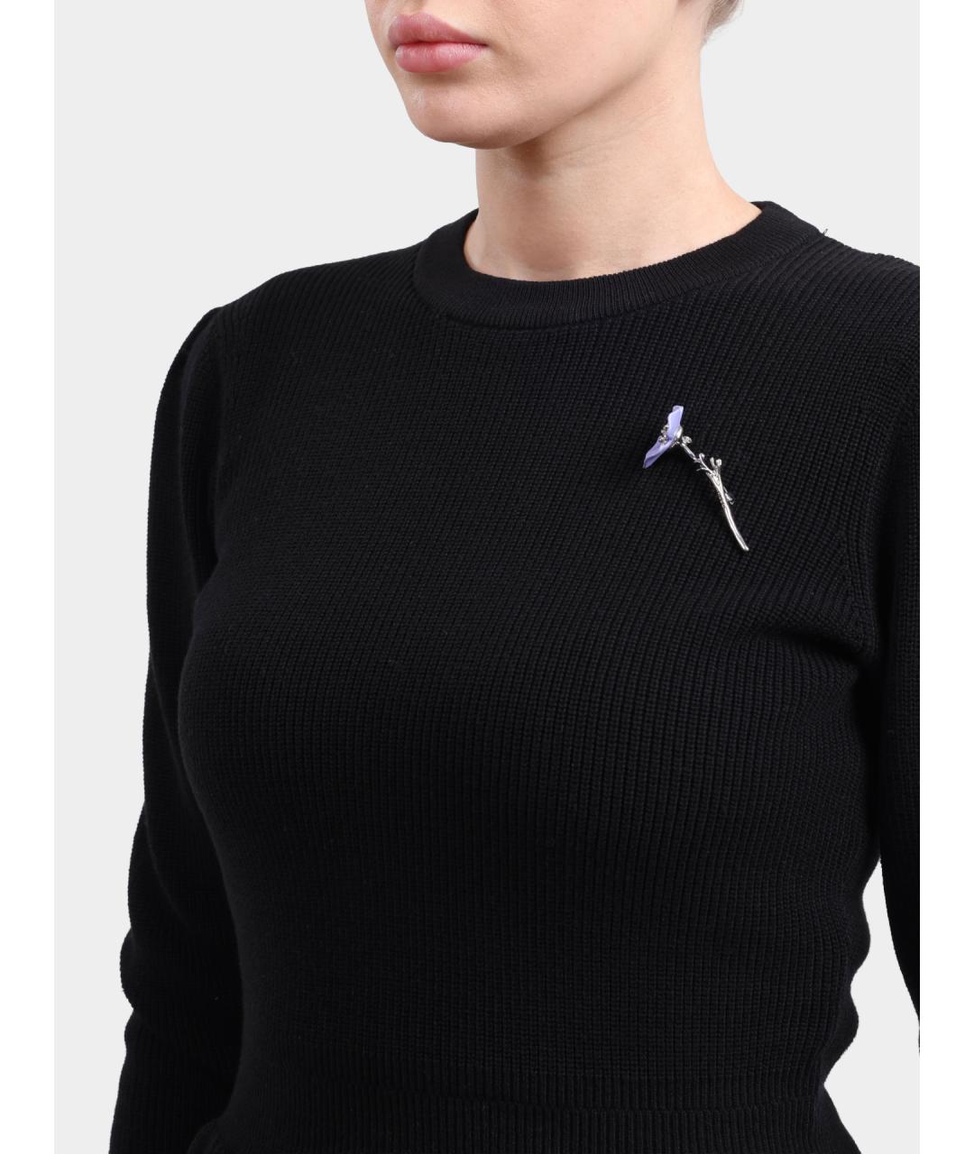 HUGO Черный джемпер / свитер, фото 4