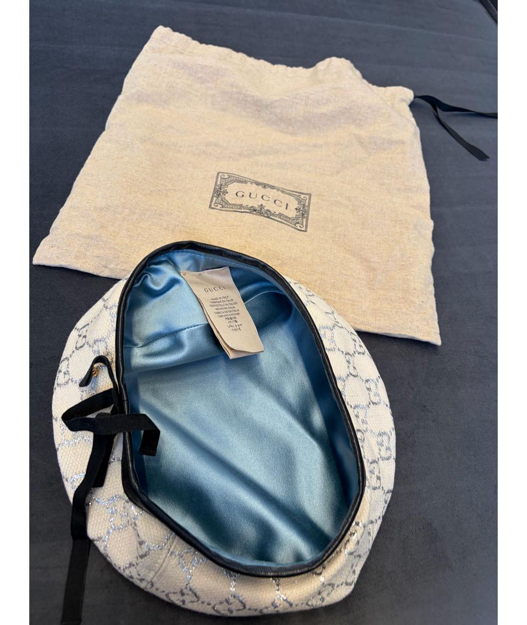 GUCCI Серебряная кепка, фото 4