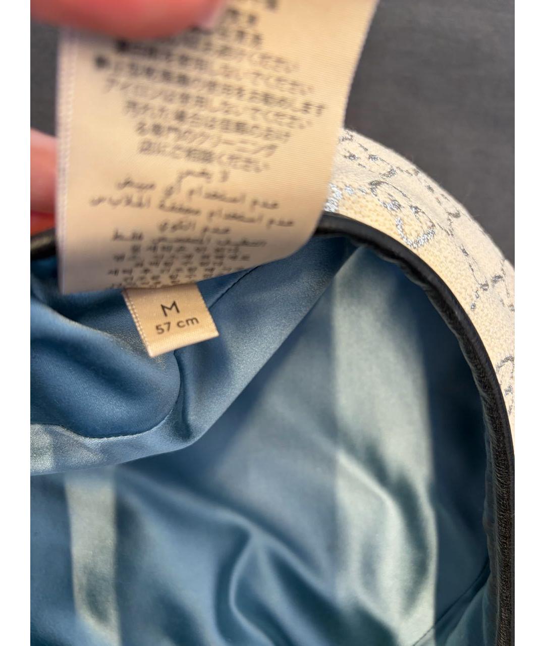 GUCCI Серебряная кепка, фото 5