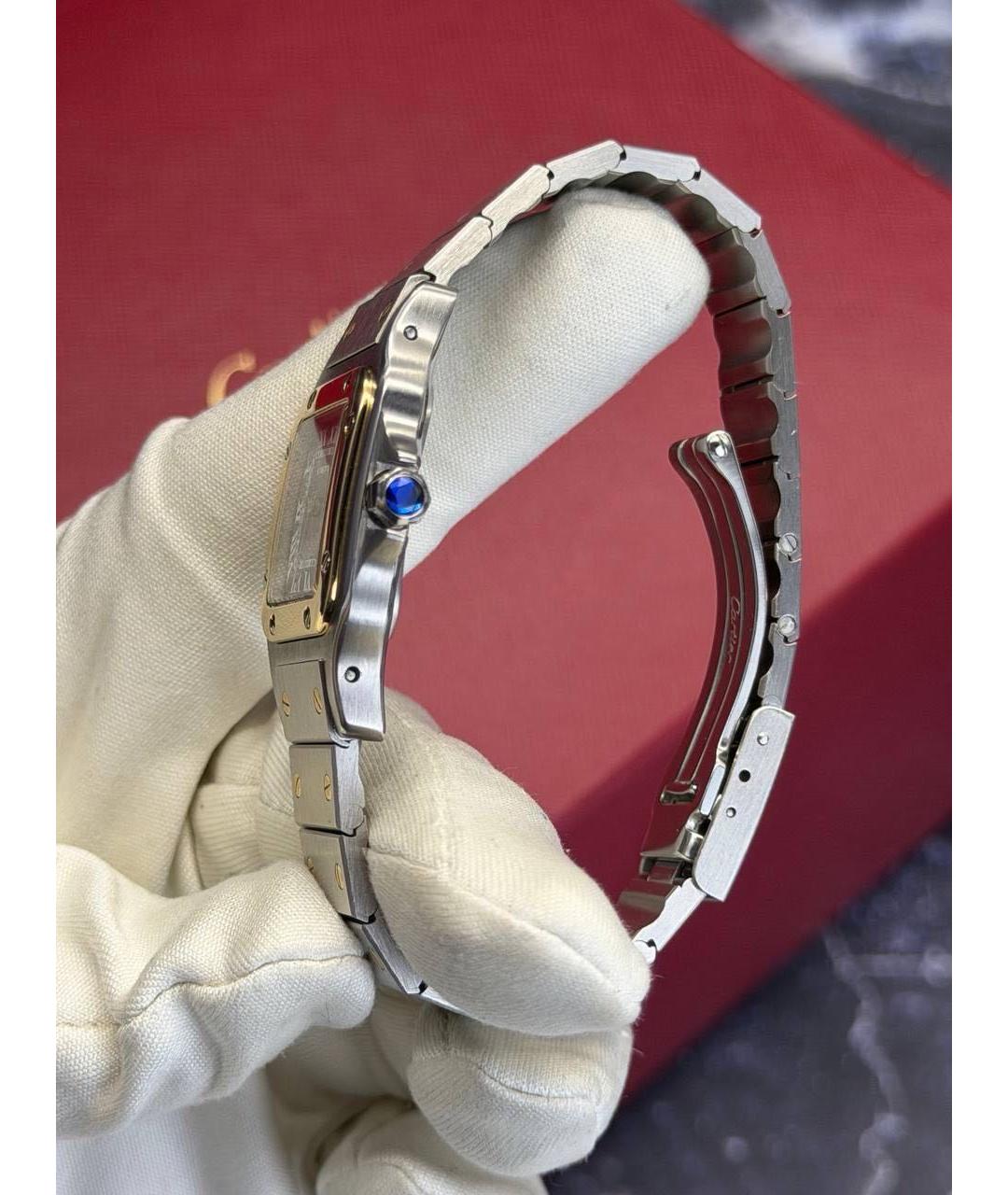 CARTIER Синие часы, фото 4