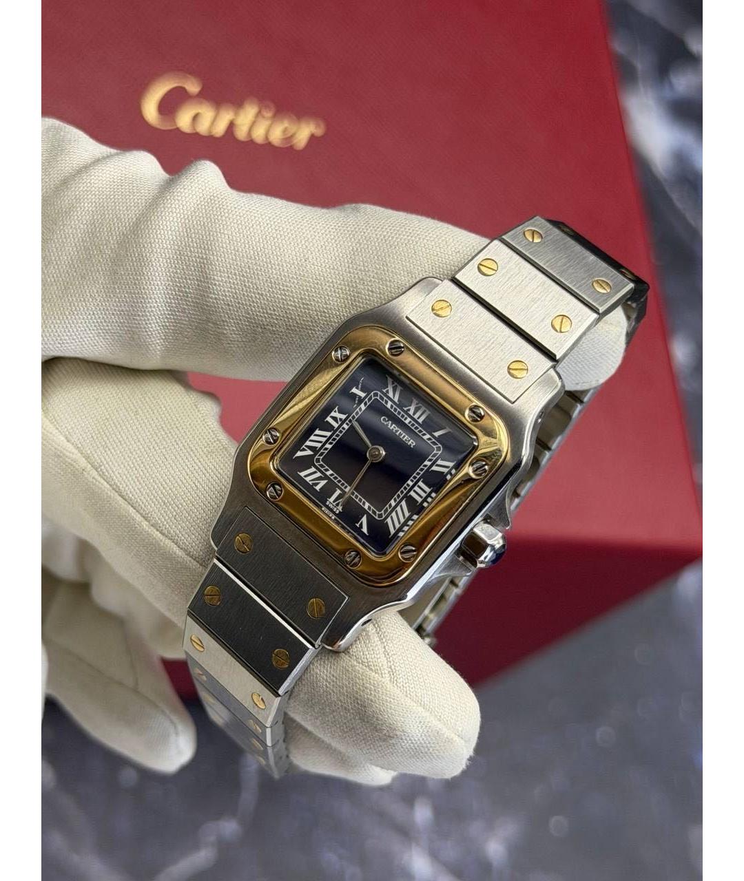 CARTIER Синие часы, фото 2