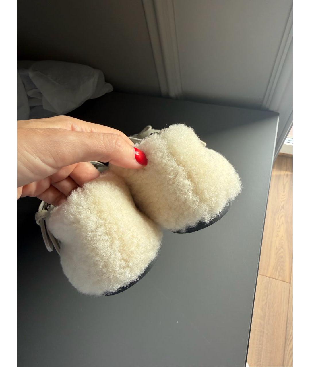 MIU MIU Белые балетки, фото 4