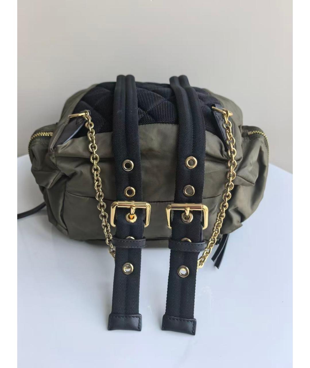 BURBERRY Хаки рюкзак, фото 6