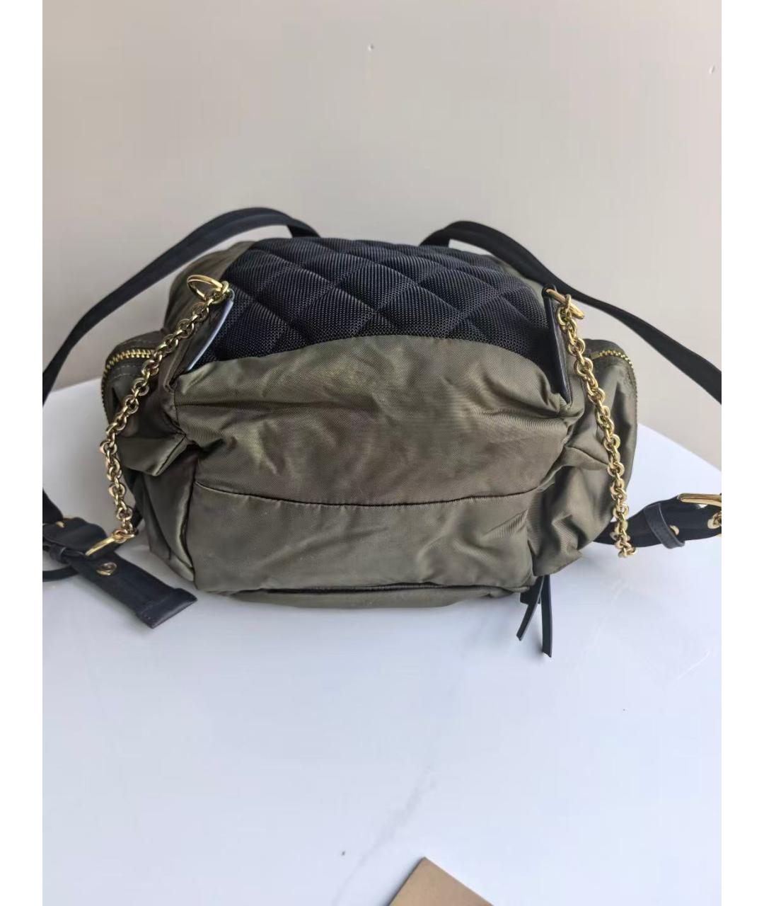 BURBERRY Хаки рюкзак, фото 5