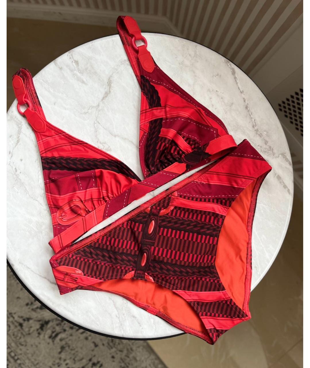 HERMES Красный полиамидовый купальник, фото 2