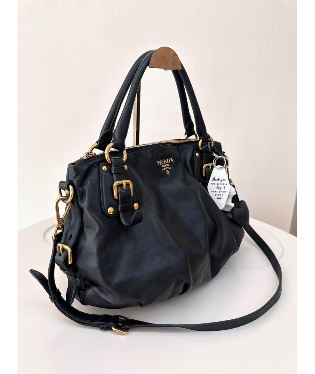 PRADA Черная сумка тоут, фото 3