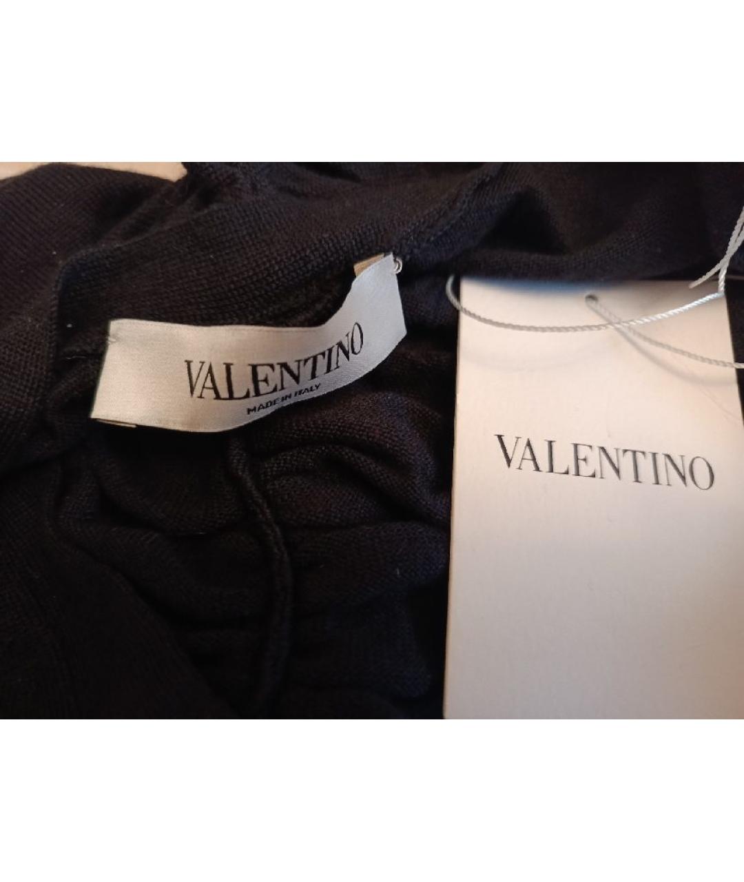 VALENTINO Черный кашемировый джемпер / свитер, фото 4
