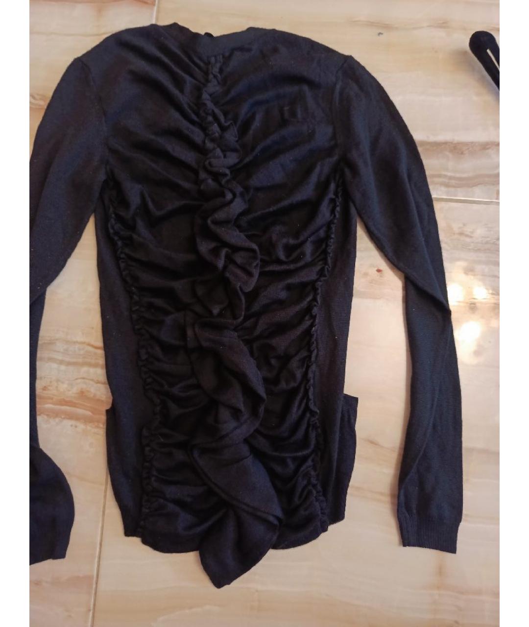 VALENTINO Черный кашемировый джемпер / свитер, фото 8