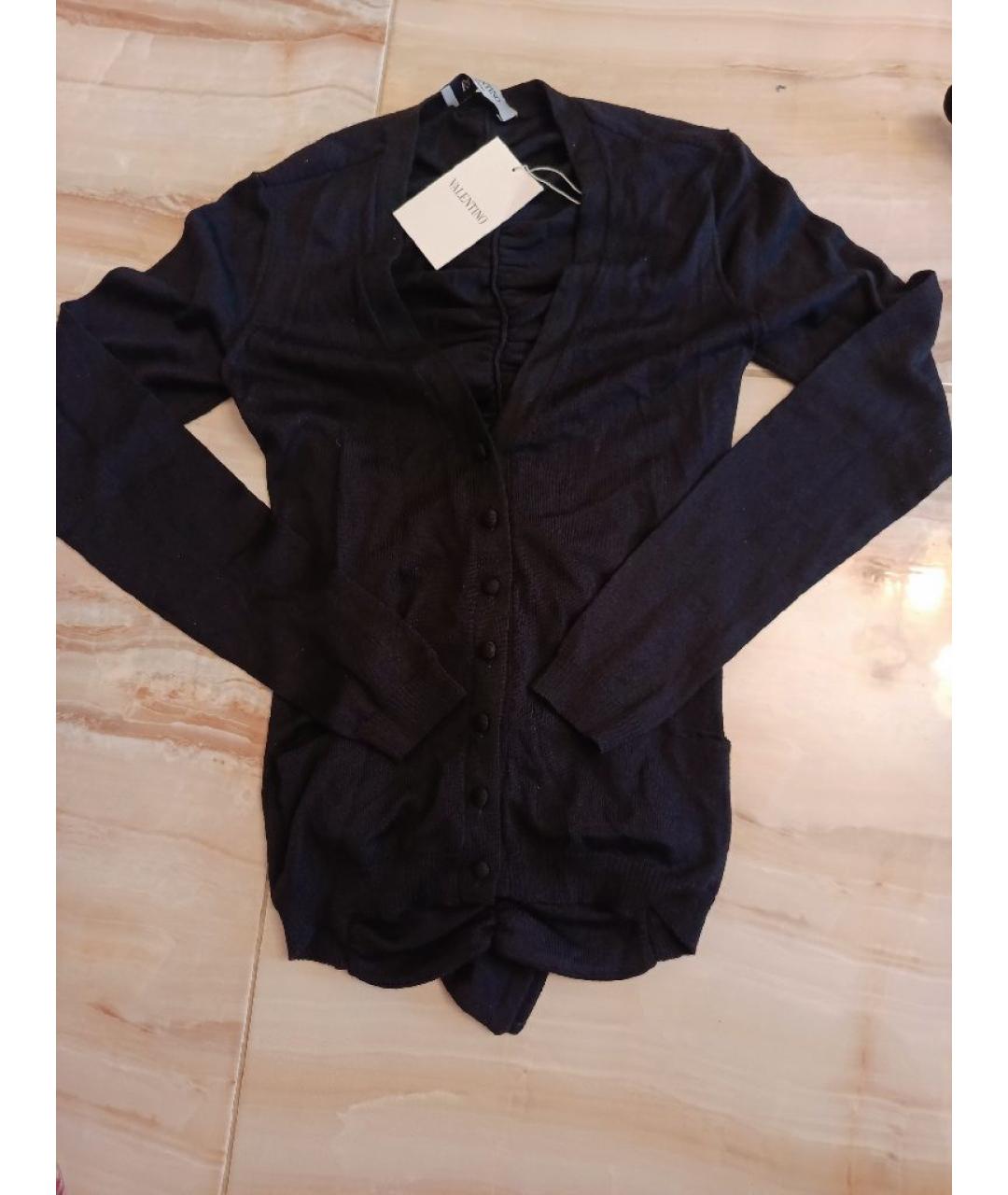 VALENTINO Черный кашемировый джемпер / свитер, фото 7