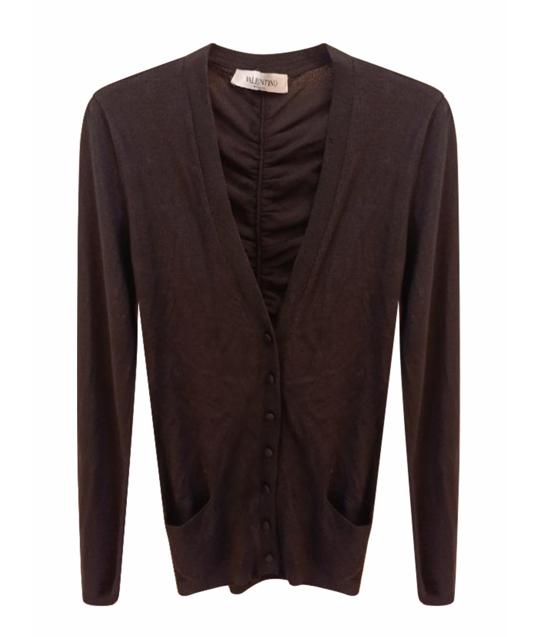 VALENTINO Черный кашемировый джемпер / свитер, фото 1